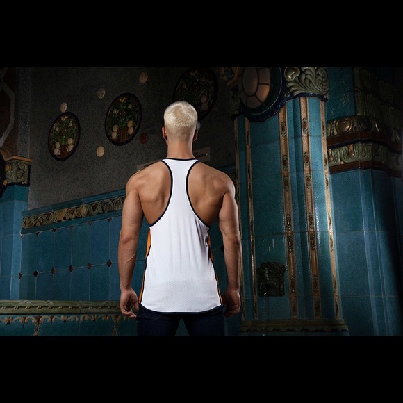 PUMP! Underwear Men’s Medium Varsity Deep Tank - Picture 4 of 4